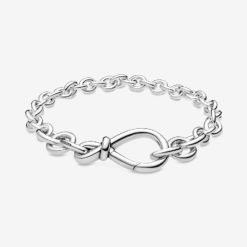 Dikke Infinity Knoop Ketting Pandora België Merk Armband