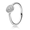 Elegante Fonkelende Pandora Belgische Merkring