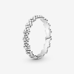 Klassieke Pandora België Madeliefje Bloem Band Ring