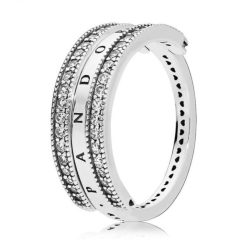 Logo & Hartjes Pandora Belgie Ring