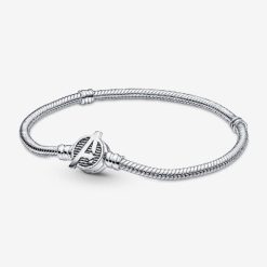 Marvel The Avengers Pandora België Merklogo Sluiting Snake Chain Armband