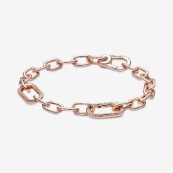 Me Rose Gouden Schakelarmband Pandora België