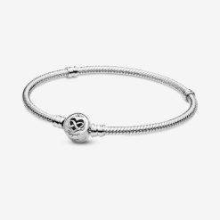 Momenten Hart Infinity Sluiting Slangenketting Armband Pandora België