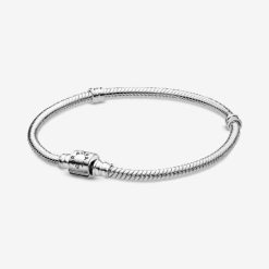 Momenten Pandora Belgium Barrel Sluiting Snake Chain Armband