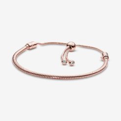 Momenten Rose Snake Chain Slider Armband Pandora België