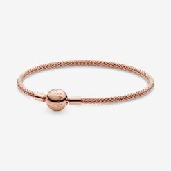 Moments Pandora Belgium Rose Mesh Armband