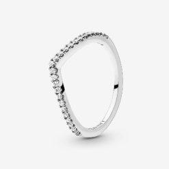 Pandora België Sprankelende Wishbone Ring