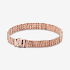 Reflexions Pandora Belgium Rose Mesh Armband