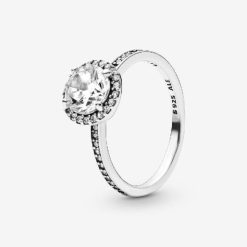 Ronde Sparkle Pandora België Fashion Halo Ring
