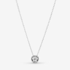 Sprankelende Sneeuwvlok Collier Ketting Pandora België